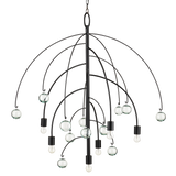 Factotum Black Chandelier