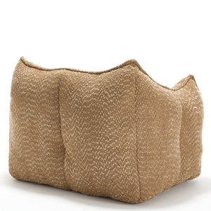 English Elm Sofa plush beanbag chair with superfiber cover and resilient foam filling for ultimate home comfort and relaxation Coffee W1996P252265