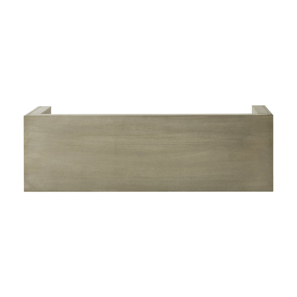 English Elm Acacia Hardwood Dining Bench with Gray Oak Finish Farmhouse Style Entryway Seating 66363.00LGRYOAK