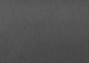 English Elm Leather Slipper Chair Top Grain Leather Upholstered Accent Seat High-Density Foam Durable Comfort Dark Gray 29.5 L x 33.5 W x 26.75 H B011P315629