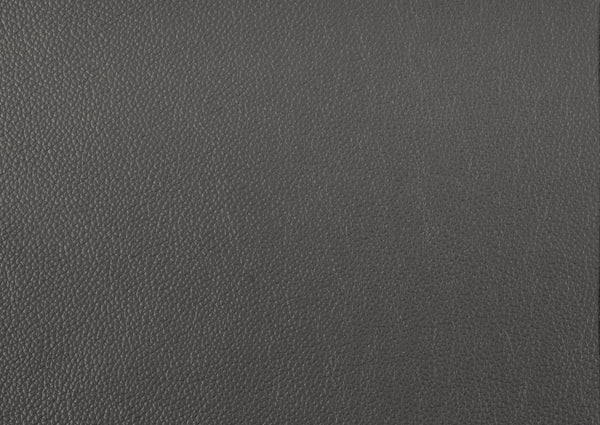 English Elm Leather Slipper Chair Top Grain Leather Upholstered Accent Seat High-Density Foam Durable Comfort Dark Gray 29.5 L x 33.5 W x 26.75 H B011P315629