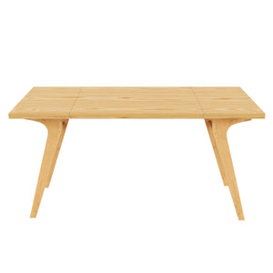English Elm Transformer Solid Wood Convertible Table Adjustable Height Expandable Top for Small Spaces Natural N735P406282N