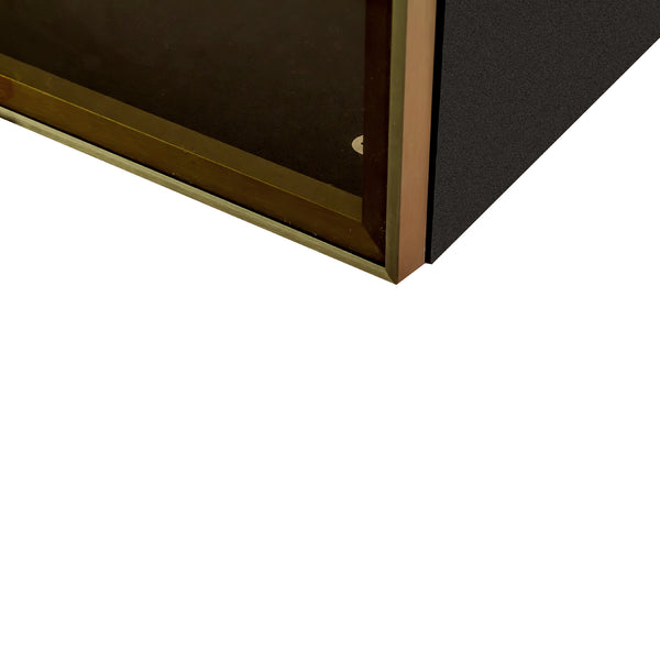 English Elm Large-capacity Wall Cabinet Matte Black Up-flip Door Spice Storage for Modern Kitchens W331P379953
