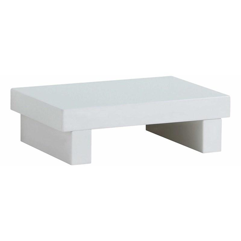 English Elm Contemporary Glam Nightstand Glossy White Lacquer Chrome Legs Dovetail Drawer Bedroom B2741P436969