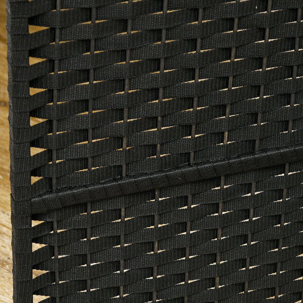 English Elm Homcom 6-Panel Folding Privacy Screen - Stylish Freestanding Room Divider For Home & Office Use W2225P200676