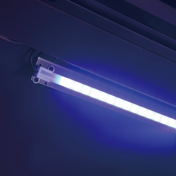 OSP Home Furnishings Reload Pro Battlestation Gaming Desk Black/Red