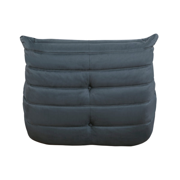 English Elm Luxury Plush Accent Chair with Button Tufting and Microfiber Cover, Wide Seat, Non-Slip Base, Cozy Living Room Lounge Piece Charcoal 32.5 L x 39 W x 27 H B011P271960