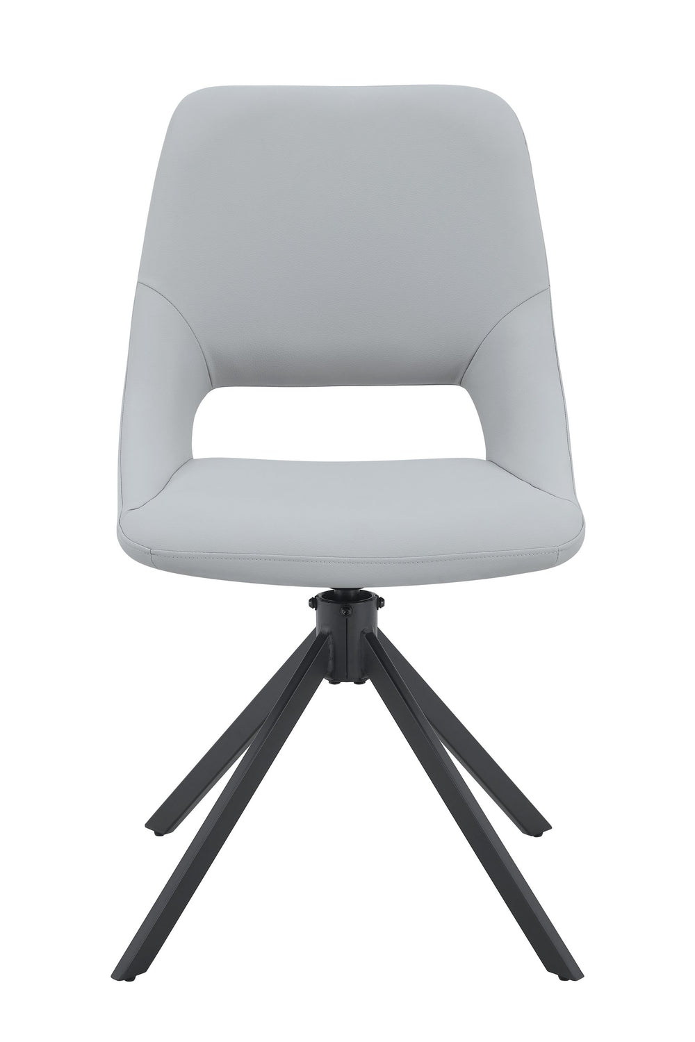 English Elm Dining Chairs Set Of 2 - Stylish Swivel Kitchen Chairs With High Back, Gold-Mesh Leather & Comfort W3493P347180