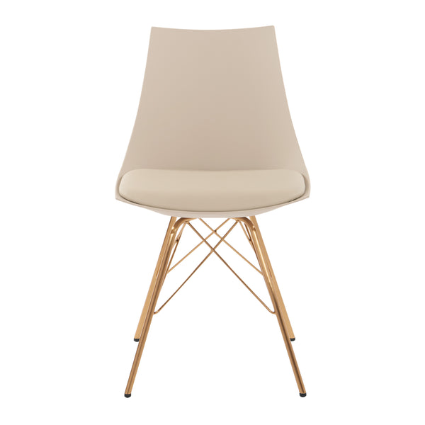 OSP Home Furnishings Oakley Chair Cream
