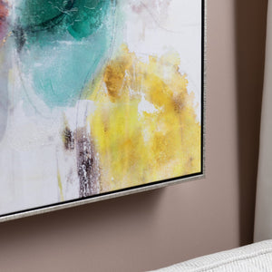 Crestview Collection Vibrant Rings - Stunning Wall Decor By Crestview - Unique China Design For Bold Home Aesthetics   Cvtop3257