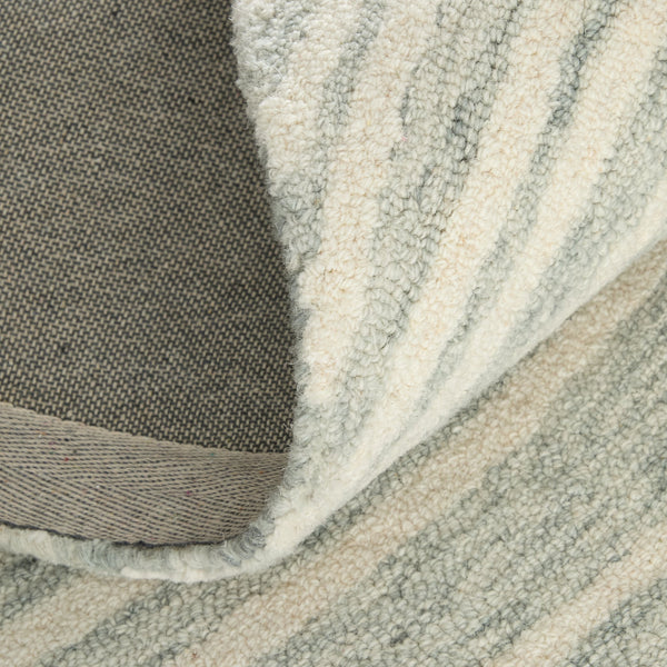 Feizy Rugs Wallace Hand-tufted Wool Area Rug – Stylish Abstract Design For High-traffic Spaces, Durable Comfort Gray,Ivory Wool Wal8a41fgry000f00