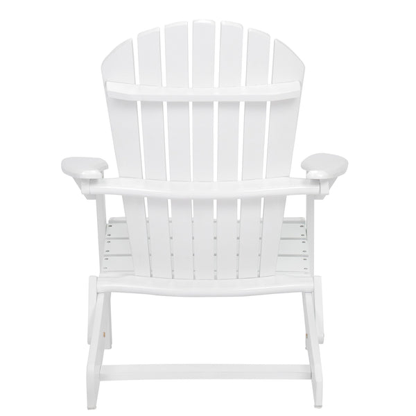 English Elm Christopher Knight Home® - Malibu Foldable Adirondack Chair - Weather-Resistant Acacia Wood For Comfort & Classic Outdoor Style N770P241668K
