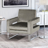 Christopher Knight Home® - Noble House - Kirkwood Modern Glam Velvet Club Chair