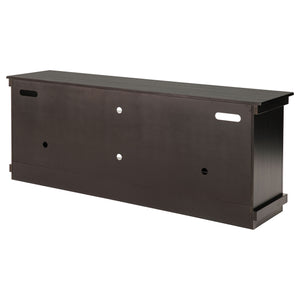 English Elm Castleton 70 Inch Farmhouse Media Console Pine Wood with Six Storage Compartments B062P451647