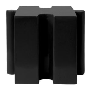 English Elm Christopher Knight Home® - Puzzle Art Side Table - Modular Black Mgo Design For Custom Indoor & Outdoor Arrangements, Weatherproof N770P347932B