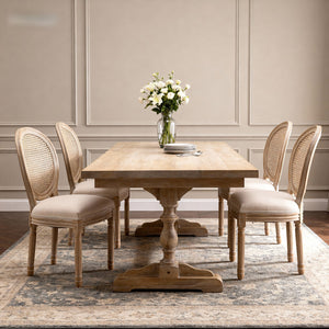 English Elm French Country Barstools Solid Wood Cabriole Legs Upholstered Cushion Set of 2 W1622P411782
