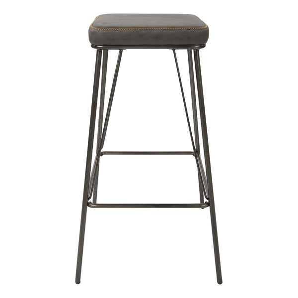 OSP Home Furnishings Mayson 30" Barstool Charcoal