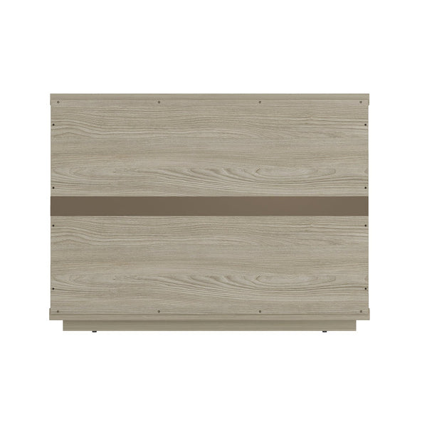 English Elm Evelyn 32" Nightstand In Natural Finish - Modern Minimalist Design With 1 Drawer & Open Shelf Storage B365P398519