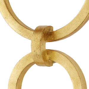 Bolebrook White Wall Sconce: Elegant Gesso Shade & Gold Leaf Finish for a Stylish Home Accent