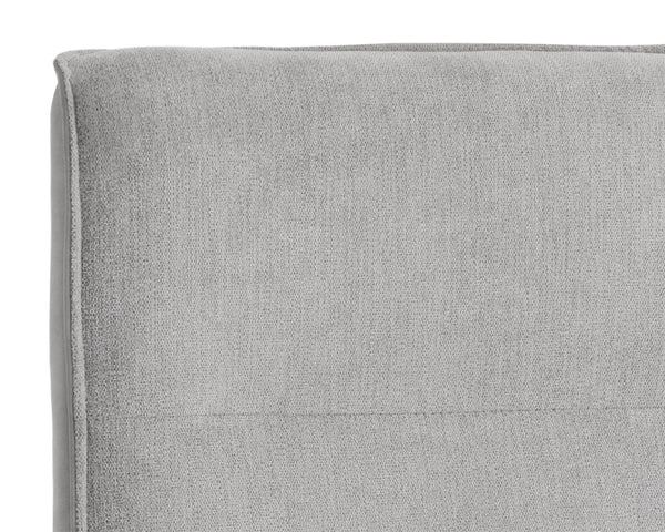 Sunpan Swanson Office Chair - Modern Urban Design with Performance Fabric, Mobility & Stylish Black Legs