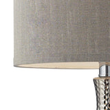 Hammered Chrome 21.5'' High 1-Light Table Lamp - Chrome D124 Elk Home