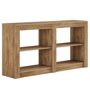 English Elm Couch Table Slim Farmhouse Console for Entryways Hallways and Sofa Walls Antique Finish T3971P462776