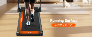 English Elm Treadmill Foldable Home Gym with 3hp Motor Incline Cushioned Belt and Bluetooth Speaker N728P337620B