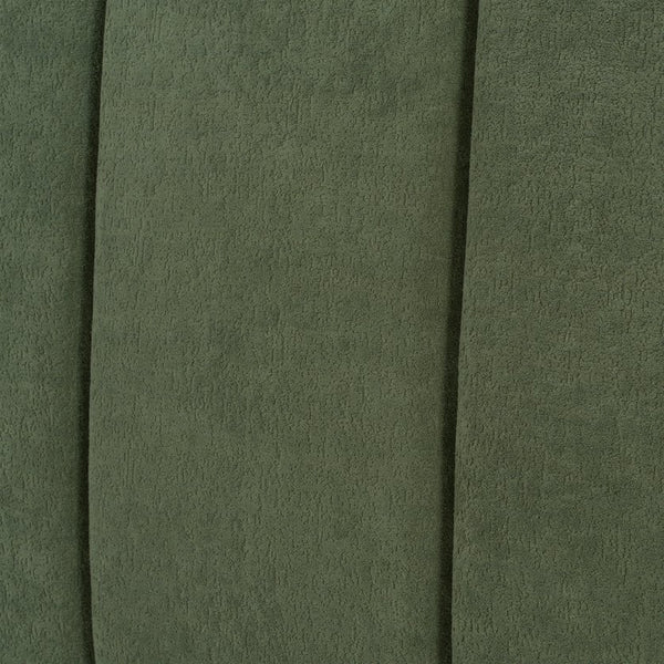 English Elm Christopher Knight Home® - Premium Pine Wood King Bed Frame With Upholstered Headboard - Mid-Century Modern Style In Green N770P345989N_N770P345990N