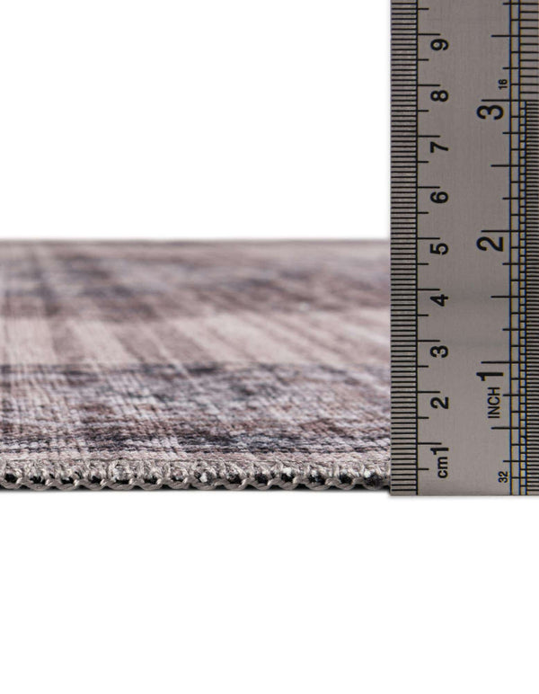 Unique Loom Mangata Mariah Machine Made Medallion Rug Ivory and Gray, Black 10' 6" x 13' 1"