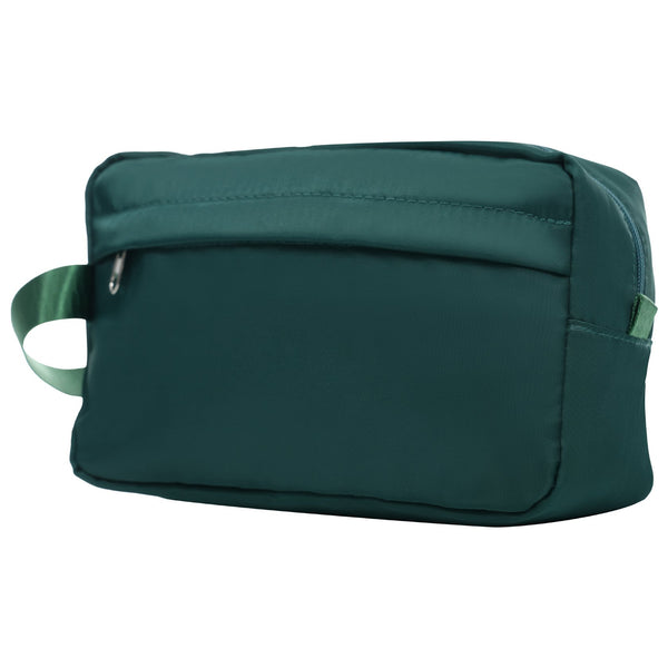 English Elm Luggage 5 Piece Hardside Abs Set with Front Access Carry on and Tsa Spinner Wheels Dark Green N732P391544M