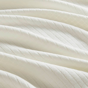 English Elm Microfleece Twin Blanket 66x90 | Ultra-Soft 100% Polyester Brushed Microfleece, Anti-Pilling Grid Touch Ivory 15.55 L x 12.4 W x 4.72 H B035P294141