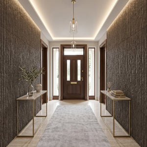 English Elm 3d Faux Stone Pu Wall Panels Set Lightweight Flame Resistant Architectural Accent W347P419659