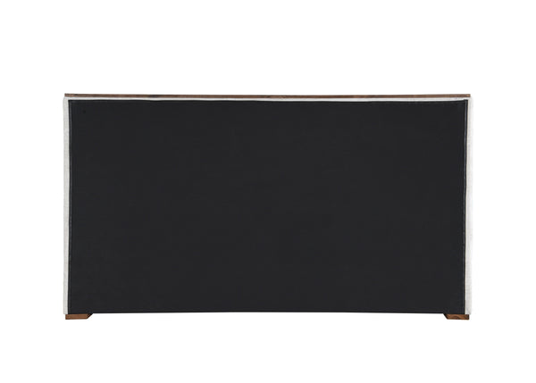 English Elm Orane Gray Fabric Eastern King Bed - Modern Upholstered Design With Sturdy Slat Support & Comfort B2726S00373