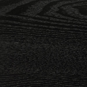 English Elm Daniela Contemporary 7-Piece Black Dining Set with Leaf Extension and Cream Padded Chairs for Comfort B062S01043