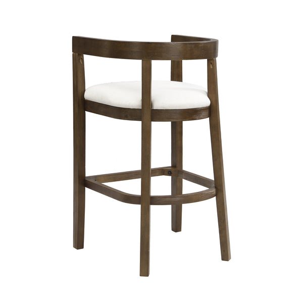 English Elm Christopher Knight Home® - Bar Stools Set Of 2 - Contemporary Rubberwood Design With Soft Upholstered Comfort For Home Bars N771P284165T