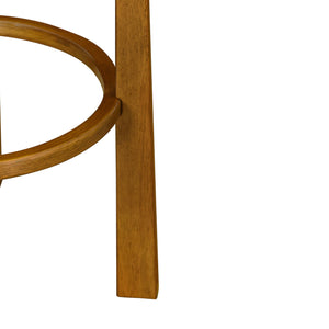 English Elm Christopher Knight Home® - Tara Stylish Wooden Barstool Set Of 2: Walnut Finish With Ivory Upholstery For Modern Spaces N775P333863W