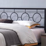 Christopher Knight Home® - Noble House - Francoise Modern Iron King Bed Frame