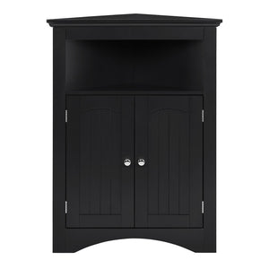 English Elm Sideboard Sideboard Cabinet - Modern Freestanding Corner Storage For Bathroom, Kitchen & Living Room Organization W487P352446-GIGA