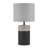 510 Design Nicolo Modern/Contemporary Textured Ceramic Table Lamp 5DS153-0037 Black