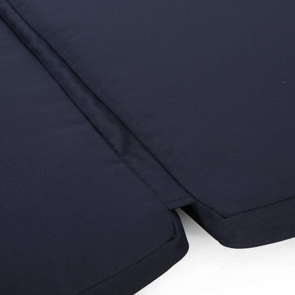 English Elm Christopher Knight Home® - 68020.00Cush-Navy Stylish Outdoor Chaise Lounge Cushion Set – Water-Resistant, Easy Care, Comfortable! N775P230183N