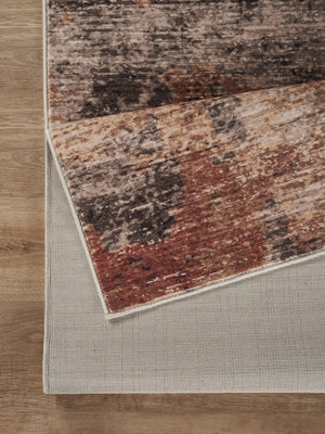 English Elm Jewel Abstract Multi Color Plush Area Rug for Living Room High Traffic Spaces B186P428926