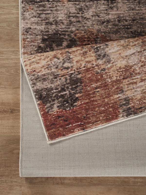 English Elm Jewel Abstract Multi Color Plush Area Rug for Living Room High Traffic Spaces B186P428926