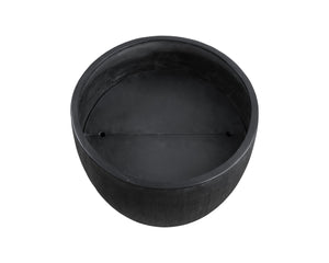 Sunpan Coleus Planter - Stylish Round Design in Durable Concrete, Perfect for Indoor & Outdoor Spaces Large - 33.75W x 33.75D x 33H