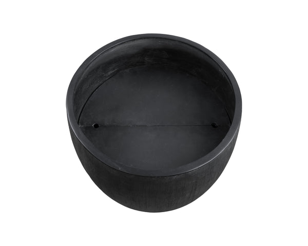 Sunpan Coleus Planter - Stylish Round Design in Durable Concrete, Perfect for Indoor & Outdoor Spaces Large - 33.75W x 33.75D x 33H