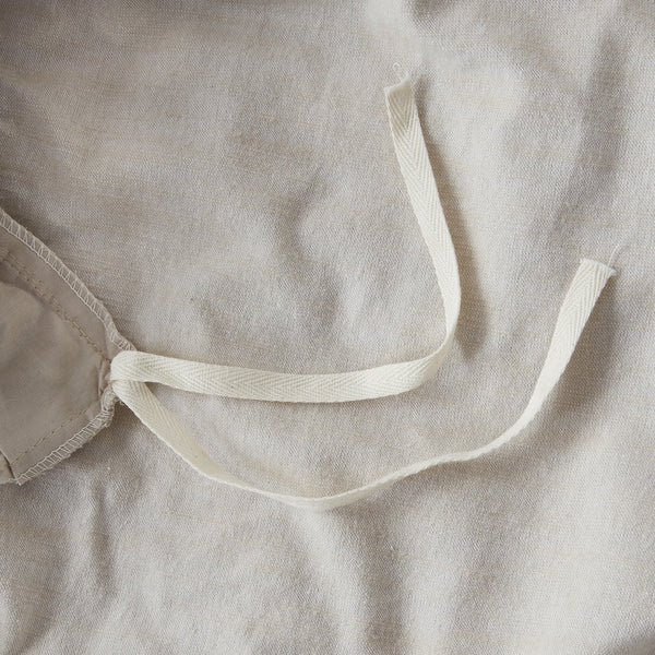 English Elm 3 Piece Organic Cotton Oversized Duvet Cover Set with Button Placket, Antimicrobial Protection, Full/Queen Natural 10.04 L x 12.01 W x 7.48 H B035129096