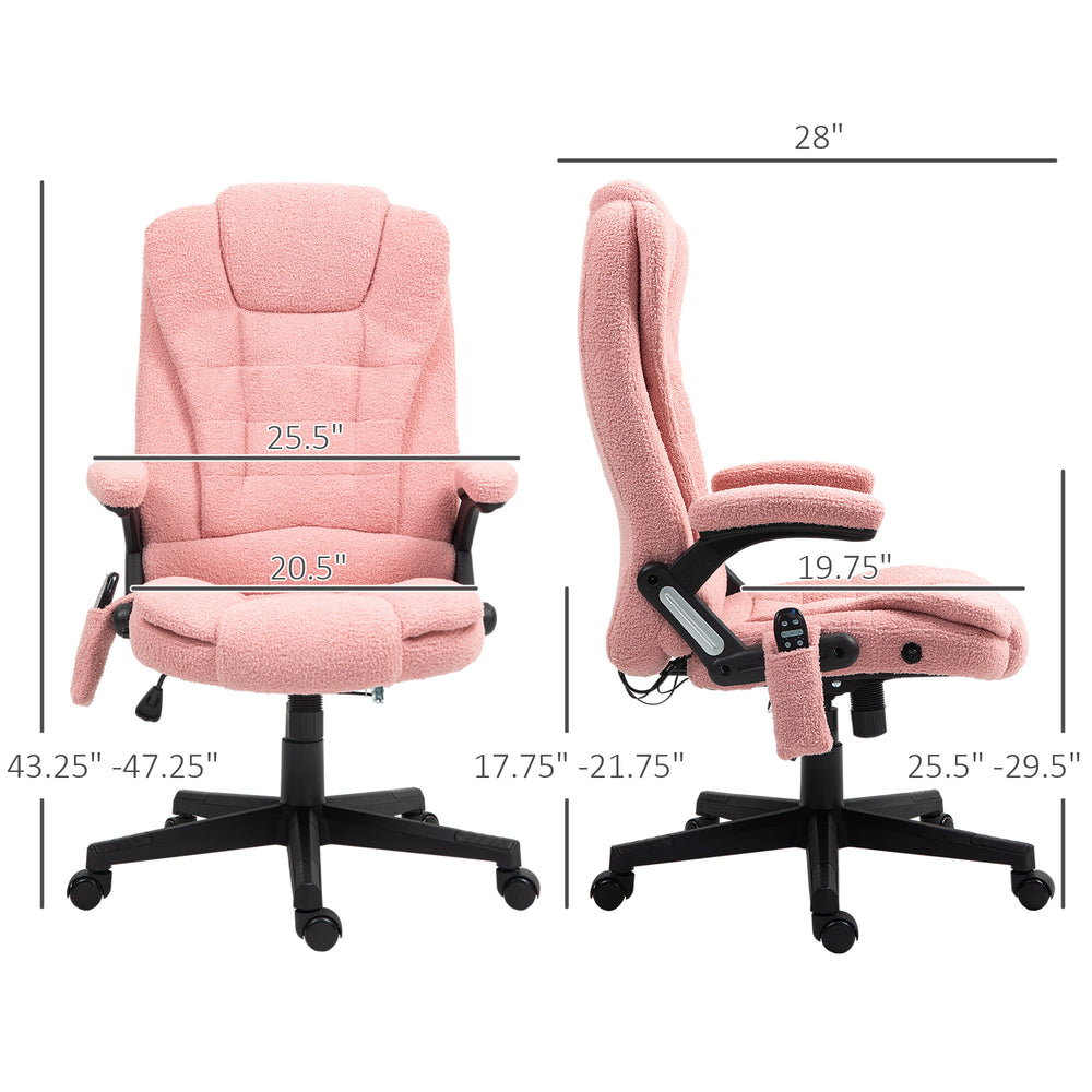 English Elm High Back Mesh Reclining Office Chair with Footrest Headrest and Padded Armrests T3971P410951