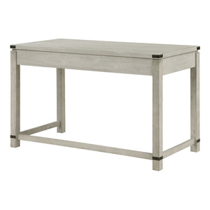OSP Home Furnishings Baton Rouge Lift Desk Champagne Oak