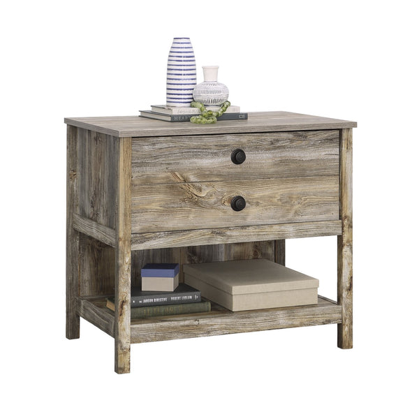 English Elm Lateral File - Warm Brown Storage Solution, Space-Saving Design For Home Or Office Organization B356P367936