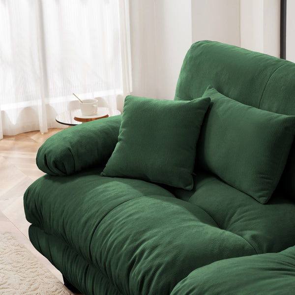 English Elm Pariss Modular Sectional Sofa Unit Chenille Upholstered with Solid Wood Frame W714P284892