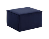 Calista Ottoman - Small - Abbington Navy 110179 Sunpan